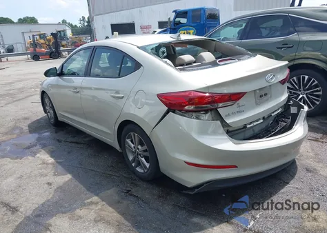 2018 Hyundai Elantra Sel из США, поврежденный, VIN 5NPD84LF3JH235689